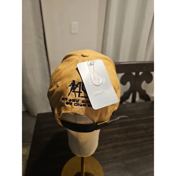 Disney Brown Star Wars 45th Anniversary Concept Series Cap Cotton Hat 3 Pin Back - Picture 6 of 12